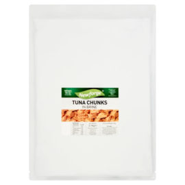 A 3100 gram pouch of Newforge brand Tuna Chunks