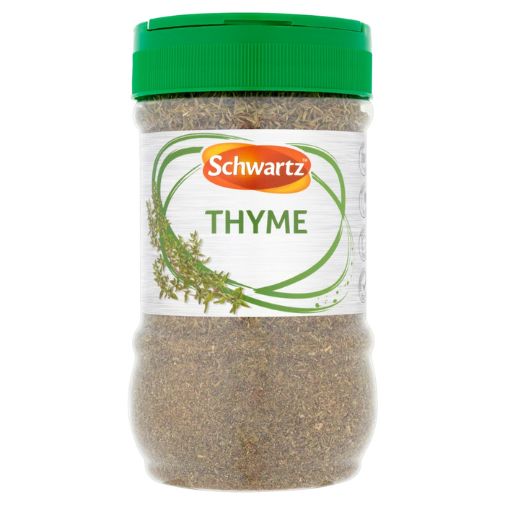 A 165 gram pot of Schwartz brand Thyme