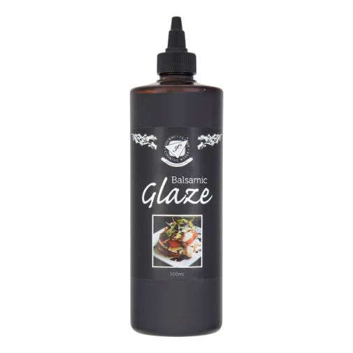 A 500 milliliter squeezy bottle of Gourmet Classic brand Balsamic Glaze